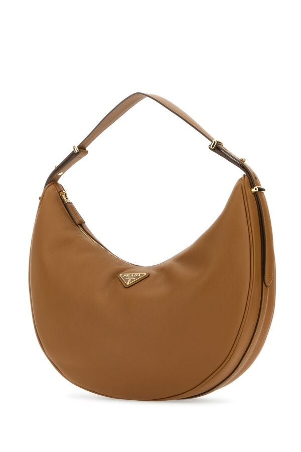 Prada Woman Caramel Leather Big ArquÃƒÆ’Ã‚Â£Ãƒâ€šÃ‚Â¨ Handbag