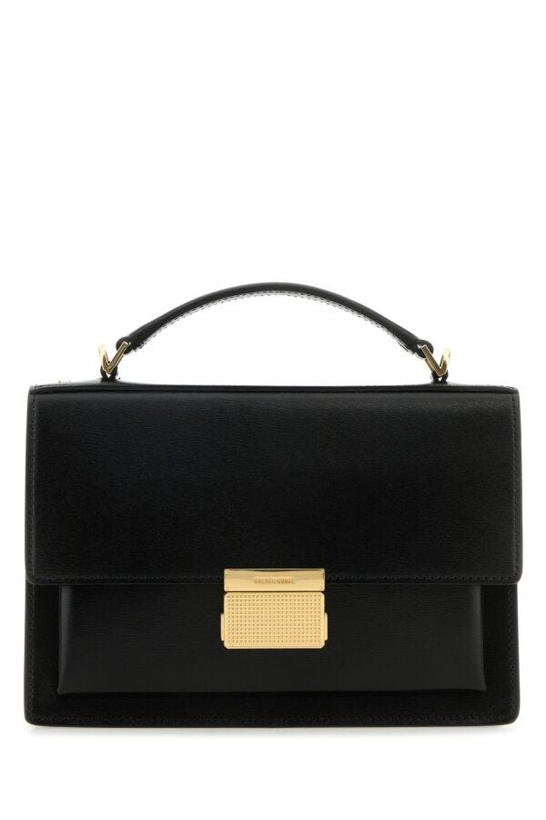Golden Goose Deluxe Brand Woman Black Leather Venezia Handbag