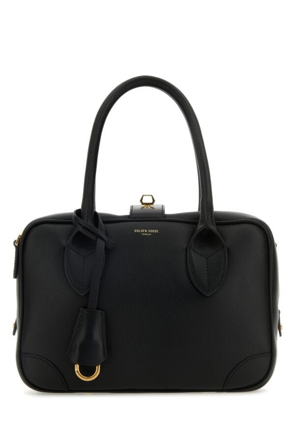 Golden Goose Deluxe Brand Woman Black Leather Vita Handbag