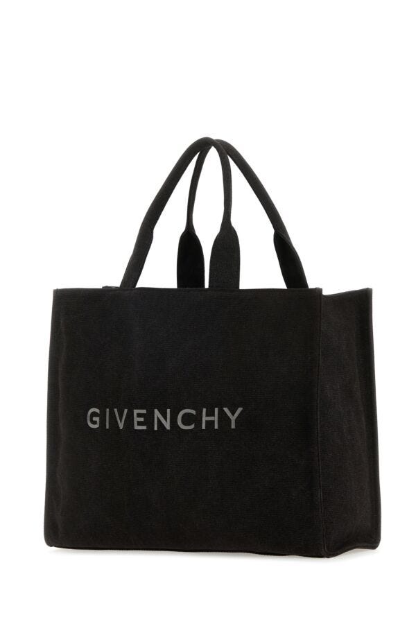 Givenchy Man Black Canvas Givenchy Shopping Bag
