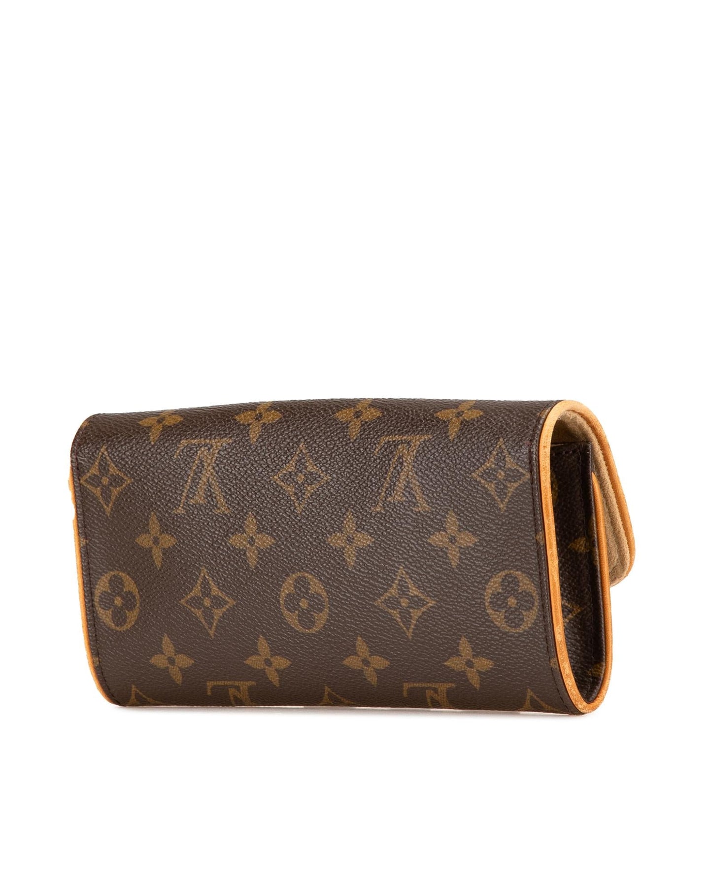 Monogram Canvas Pochette with Vachetta Leather Strap