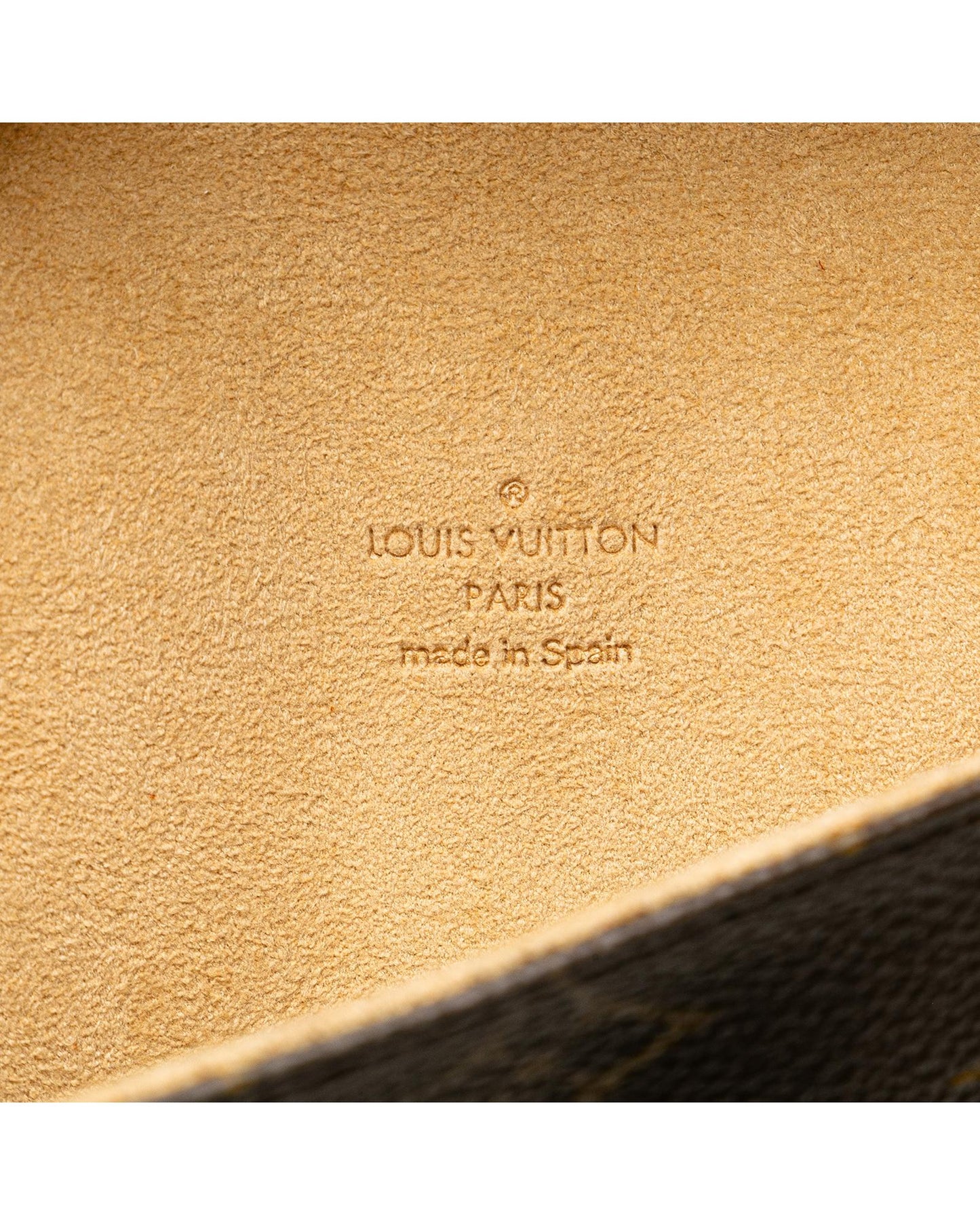 Monogram Canvas Pochette with Vachetta Leather Strap