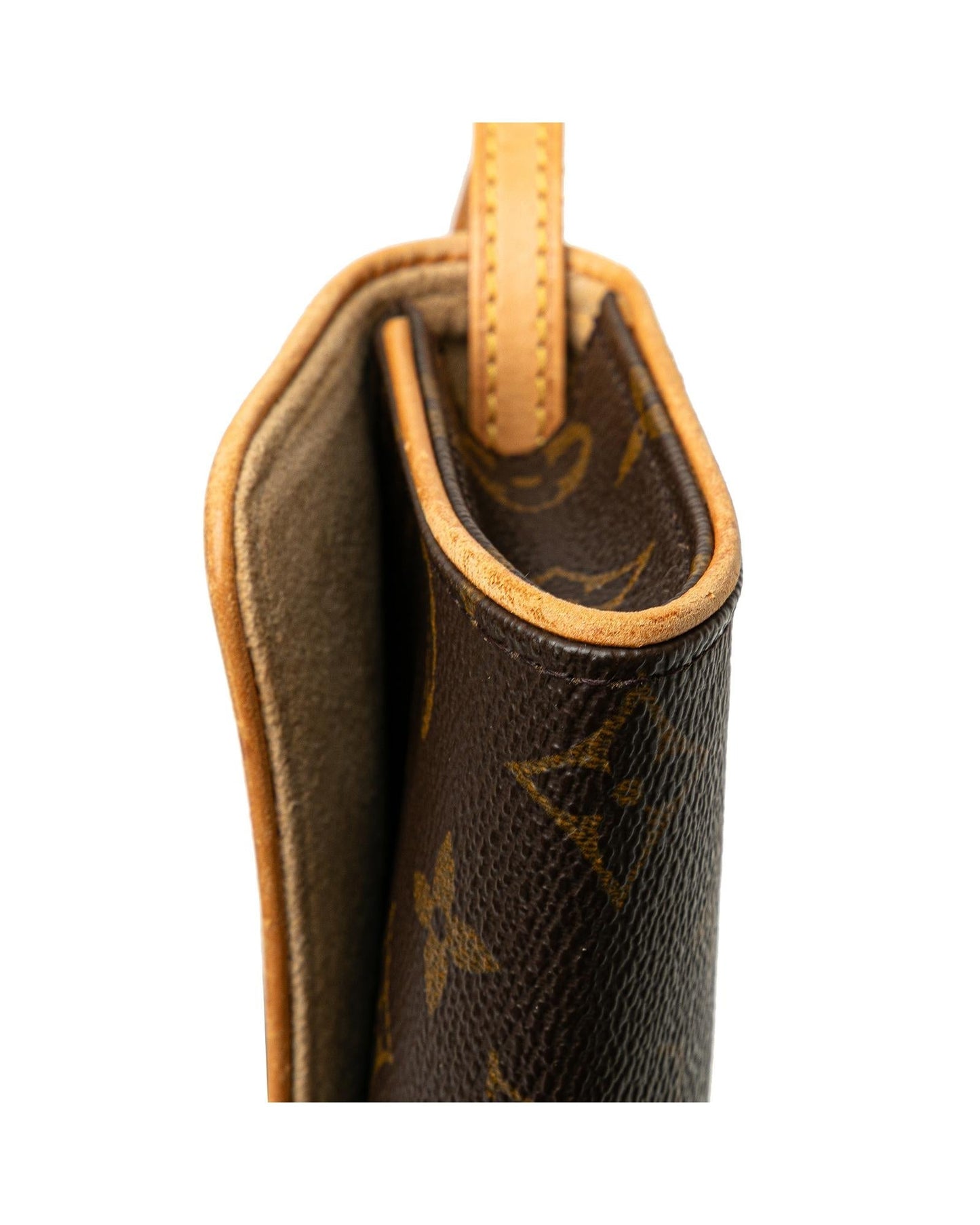 Monogram Canvas Pochette with Vachetta Leather Strap