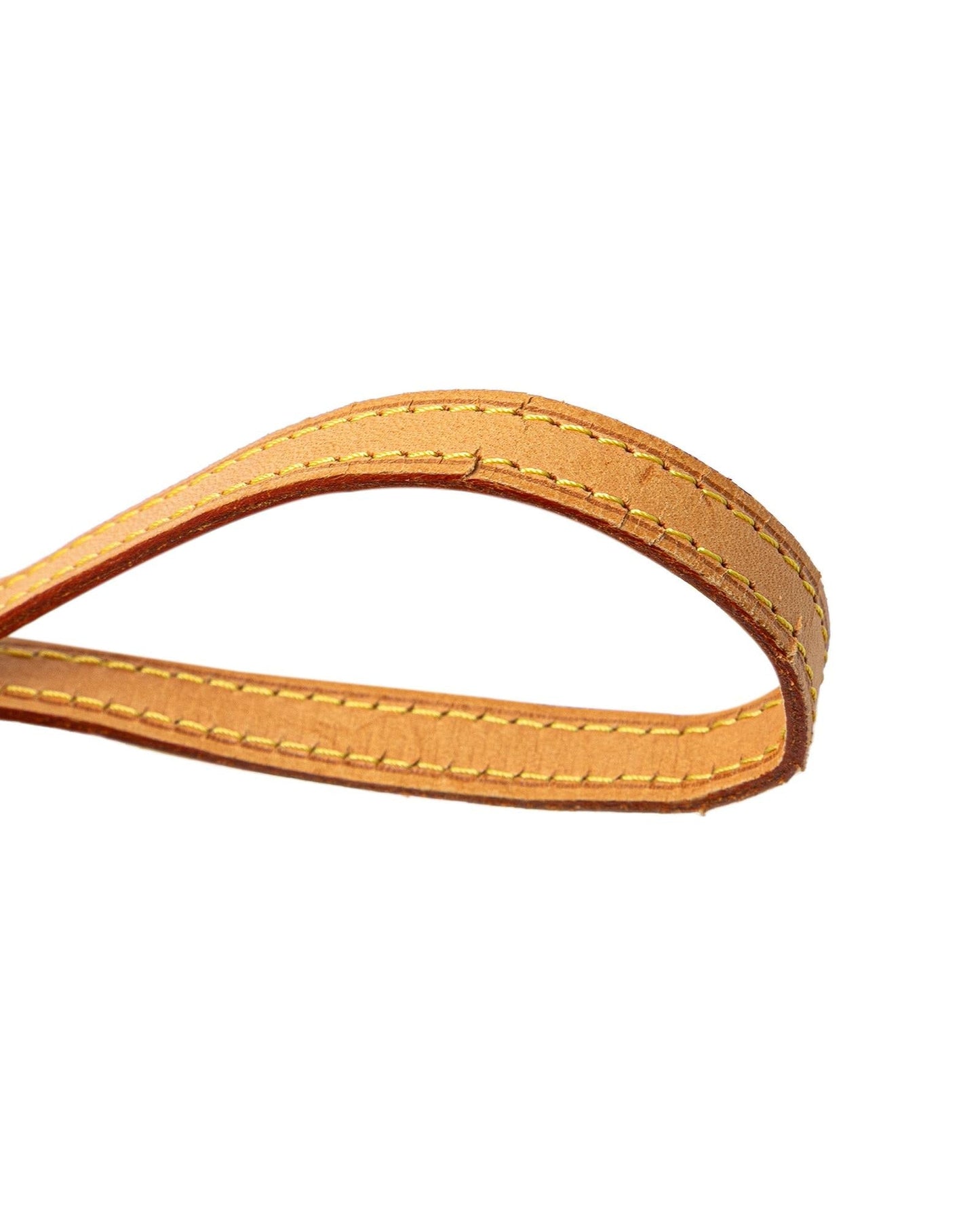 Monogram Canvas Pochette with Vachetta Leather Strap