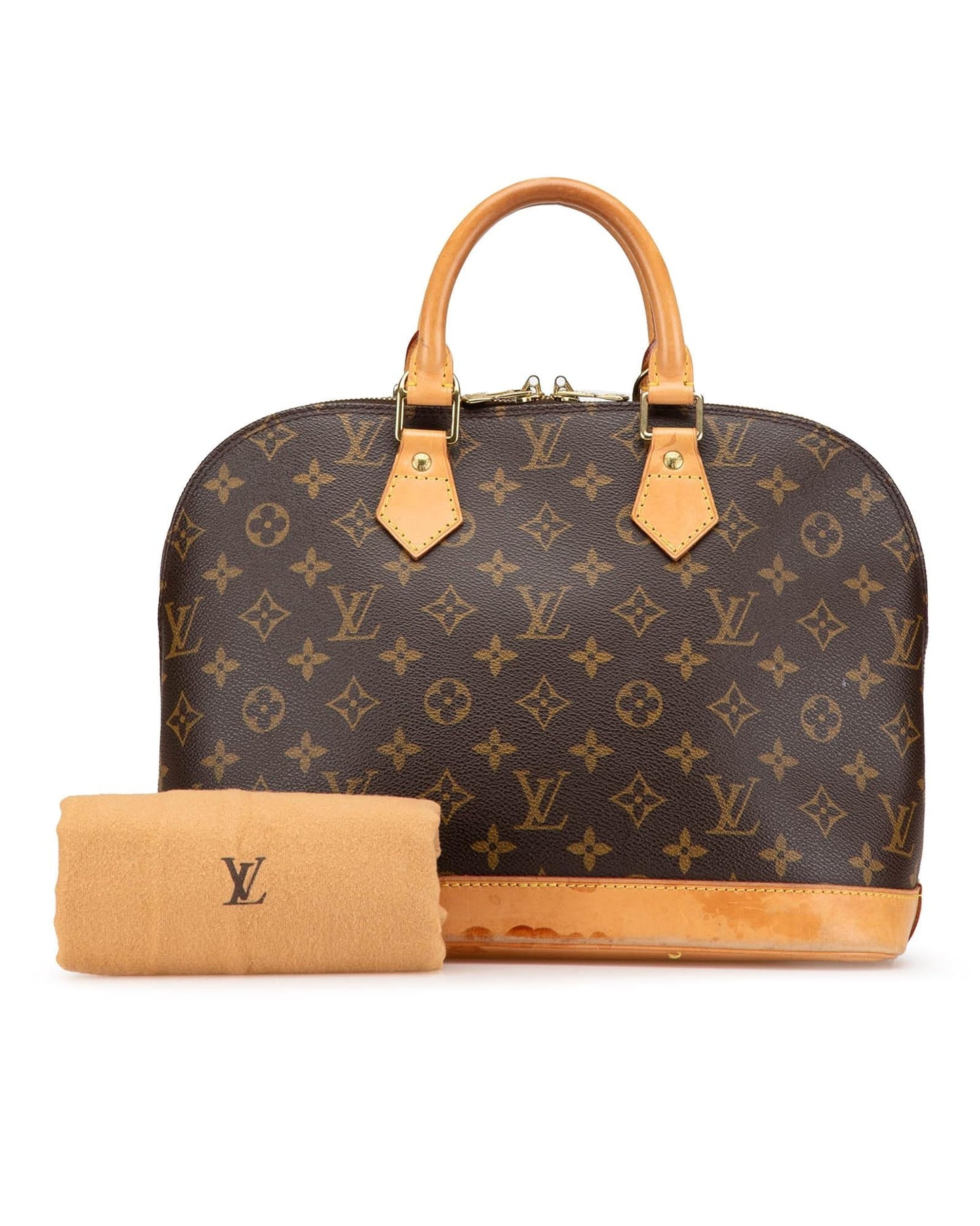 Monogram Canvas Alma PM with Vachetta Leather Trim
