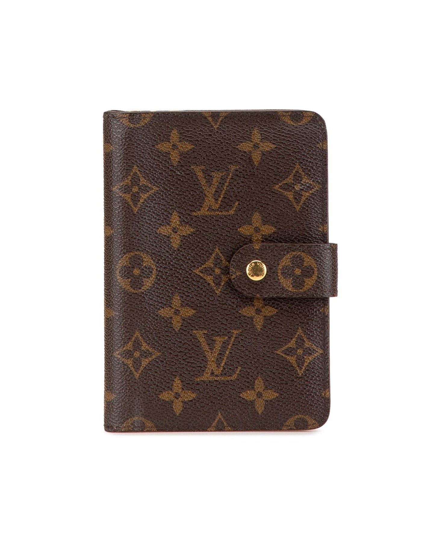 Monogram Canvas Zipped Wallet with Interior Slip Pockets