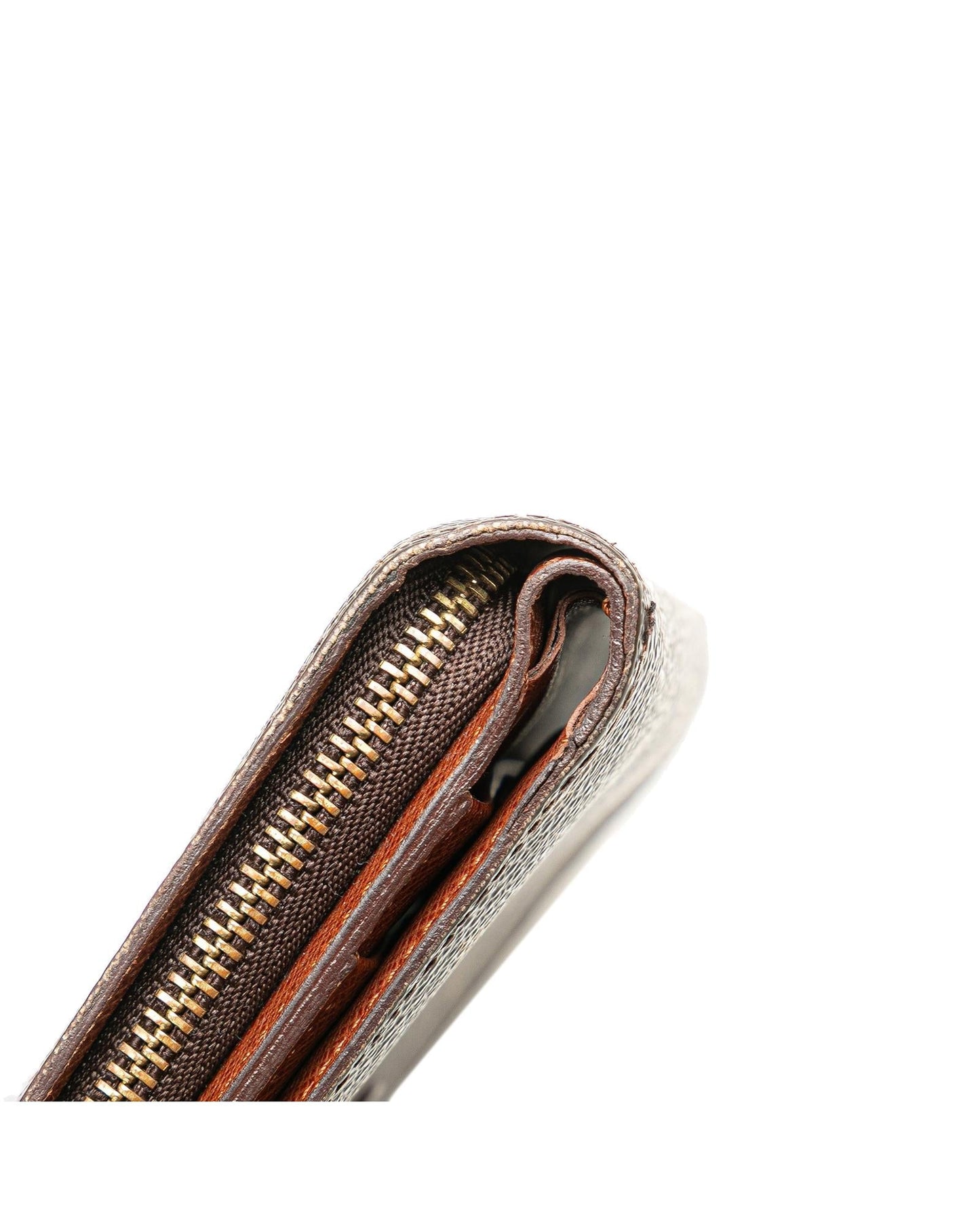 Monogram Canvas Zipped Wallet with Interior Slip Pockets