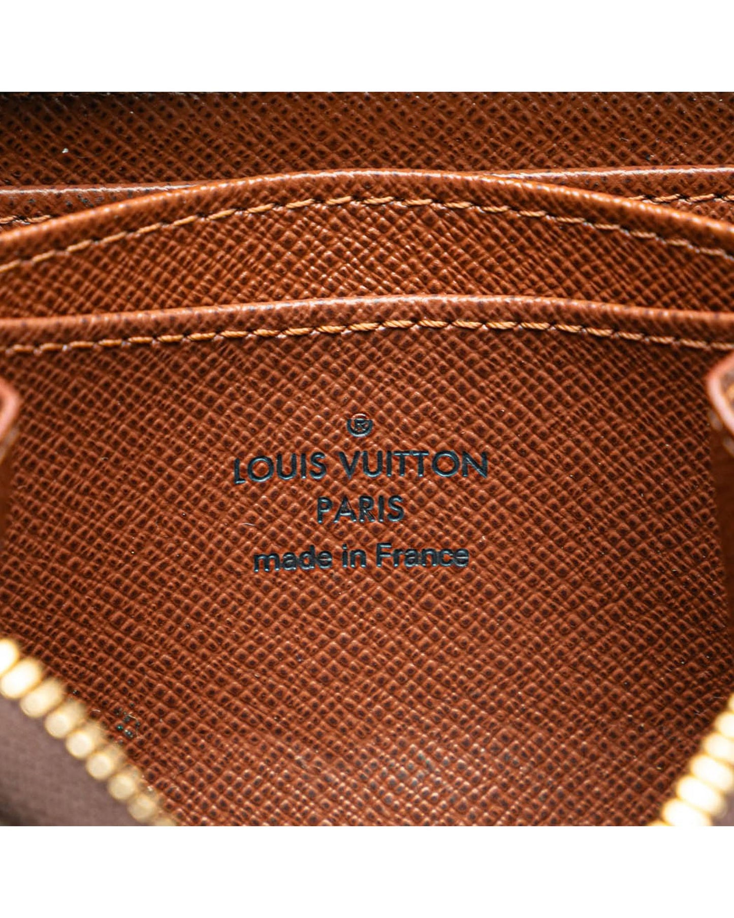 Monogram Canvas Zip-Around Coin Purse with Interior Slip Pockets