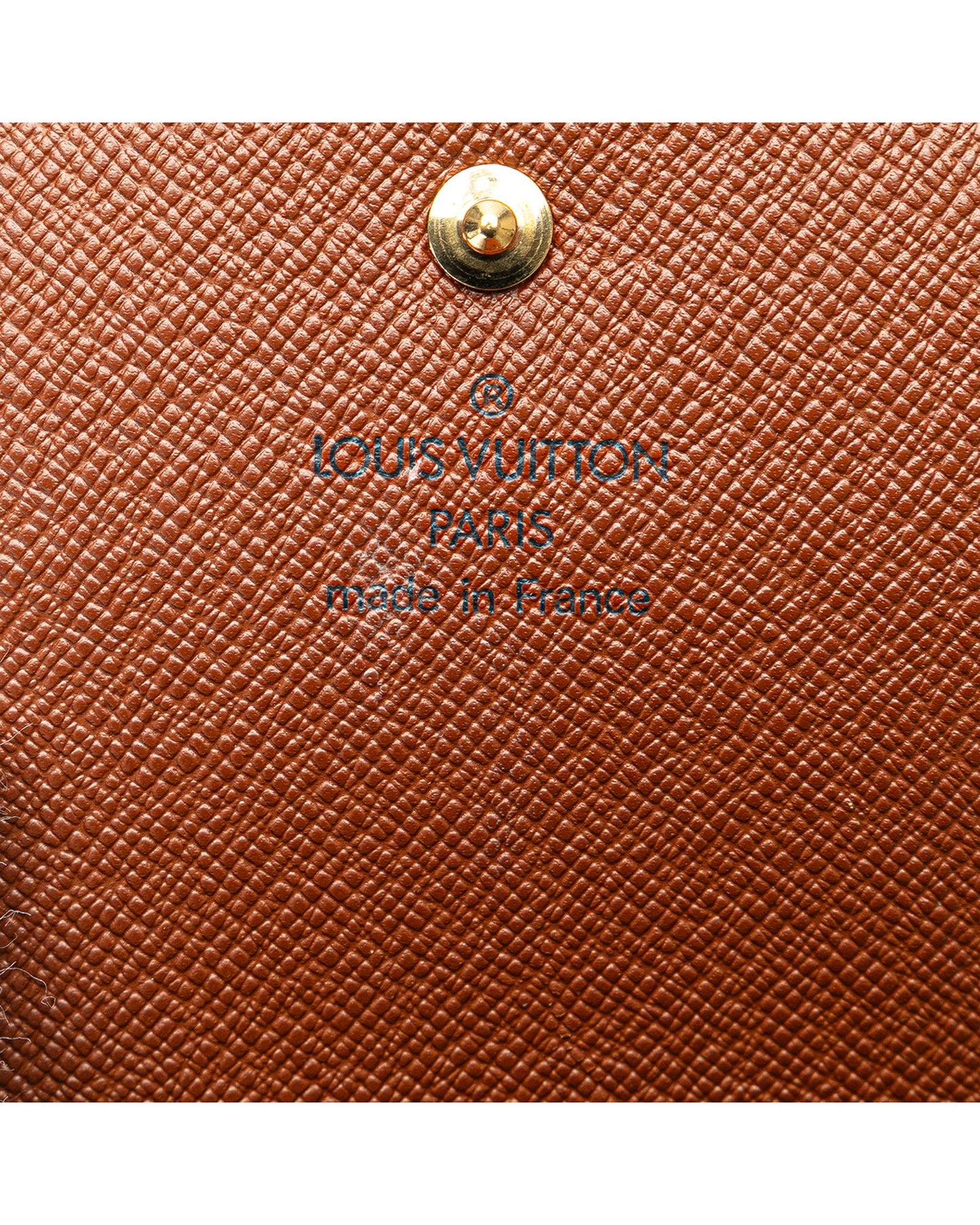 Monogram Canvas Coin Pouch with Interior Slip Compartments