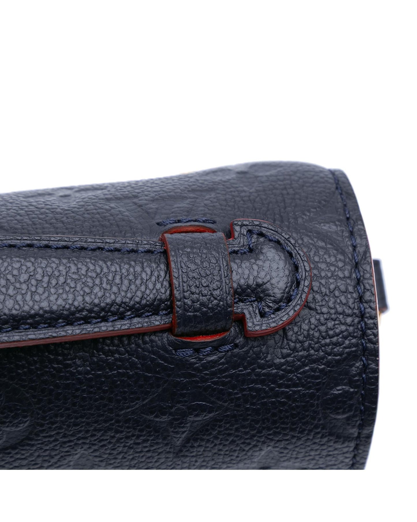 Monogram Empreinte Leather Pochette Metis with S-Lock Closure and Detachable Strap