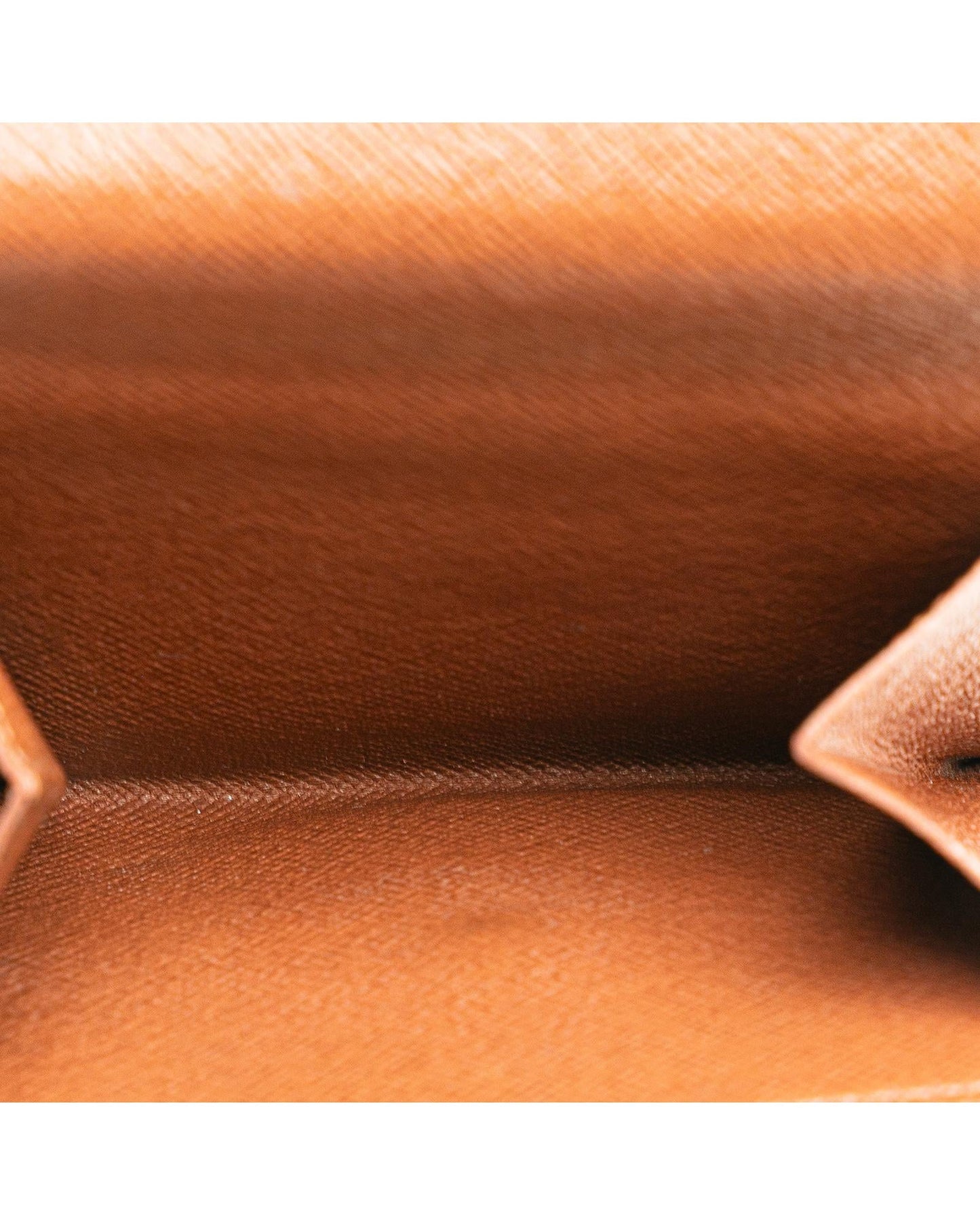 Monogram Canvas Elise Wallet with Snap Button Closure