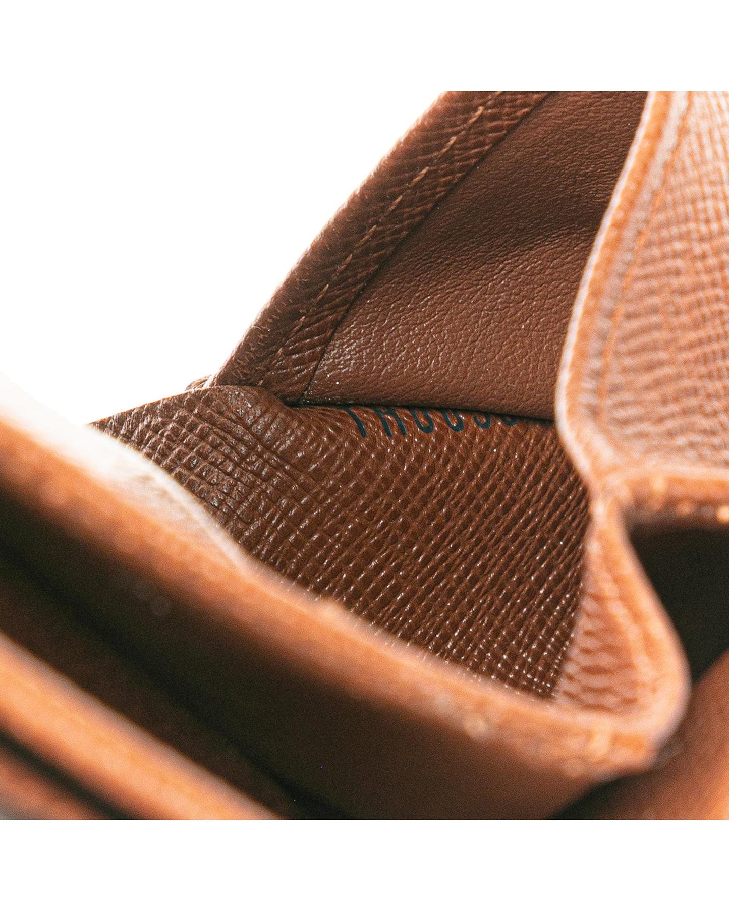 Monogram Canvas Elise Wallet with Snap Button Closure