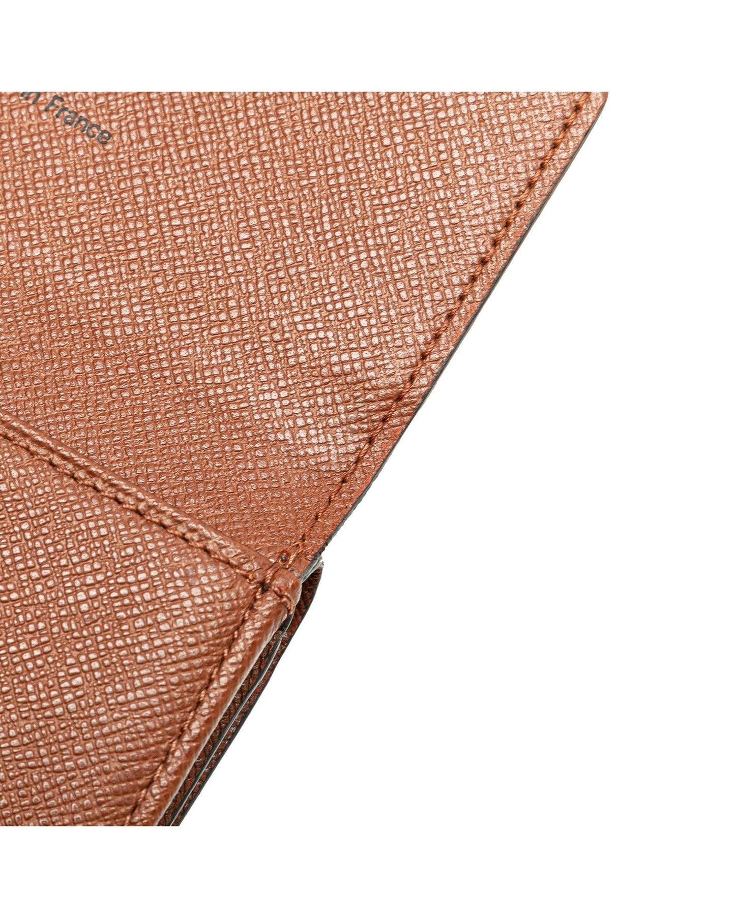Monogram Canvas Elise Wallet with Snap Button Closure