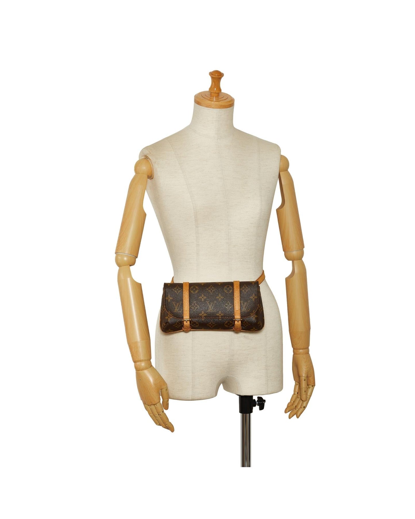 Monogram Canvas Pochette with Adjustable Belt Strap