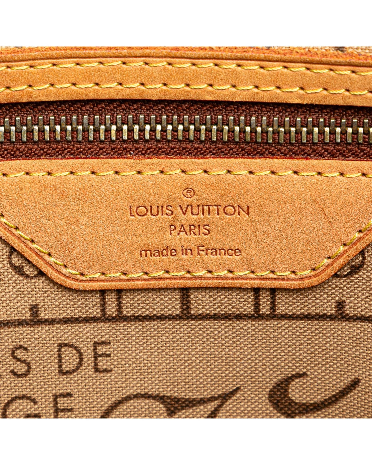 Monogram Canvas Tote with Vachetta Leather Trim