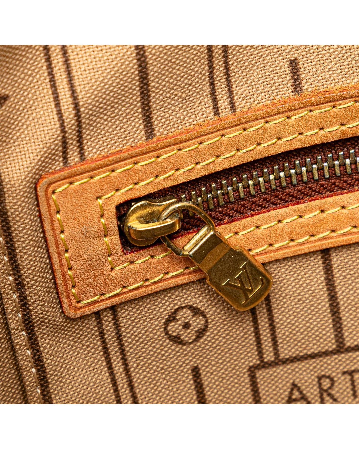 Monogram Canvas Tote with Vachetta Leather Trim