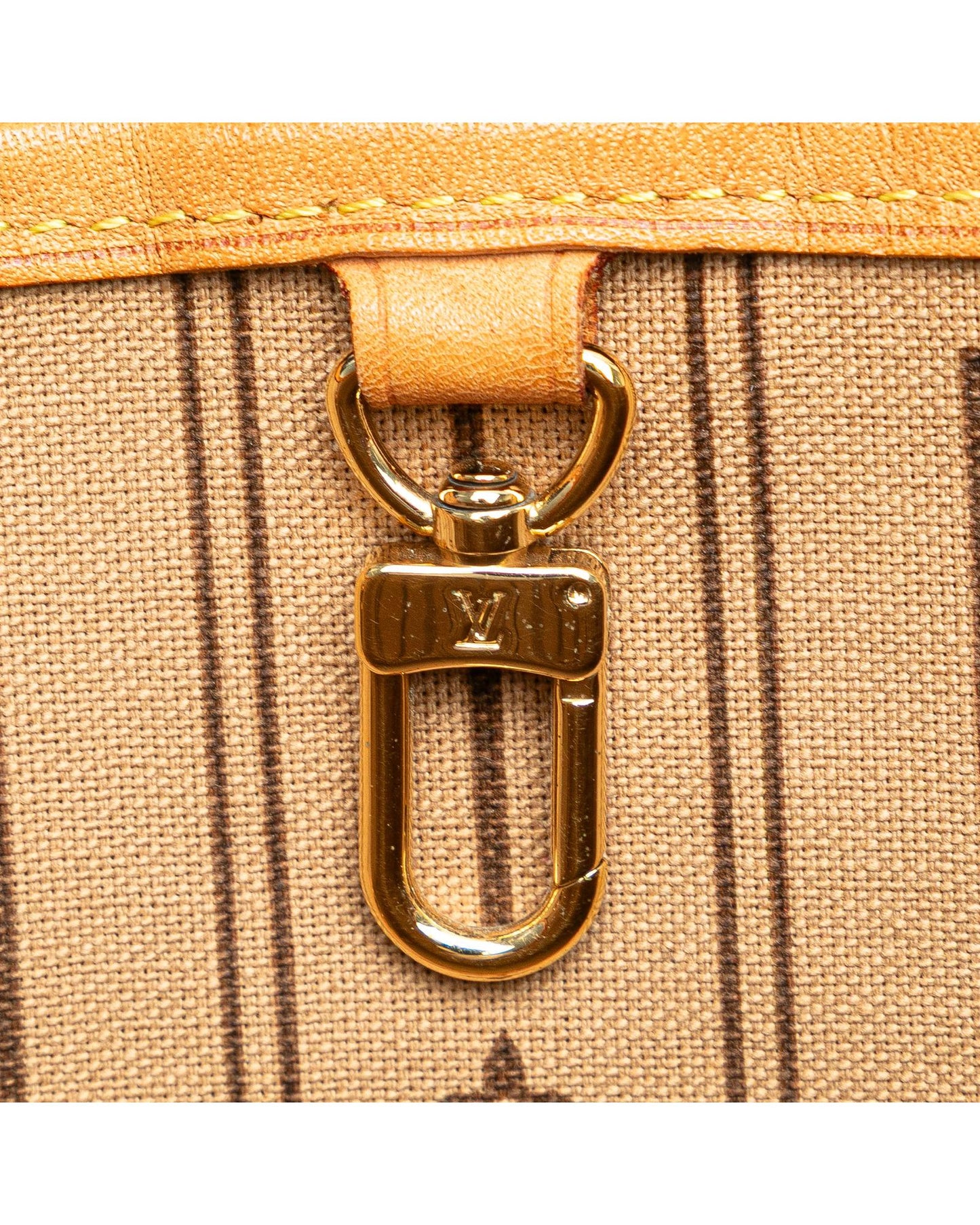 Monogram Canvas Tote with Vachetta Leather Trim