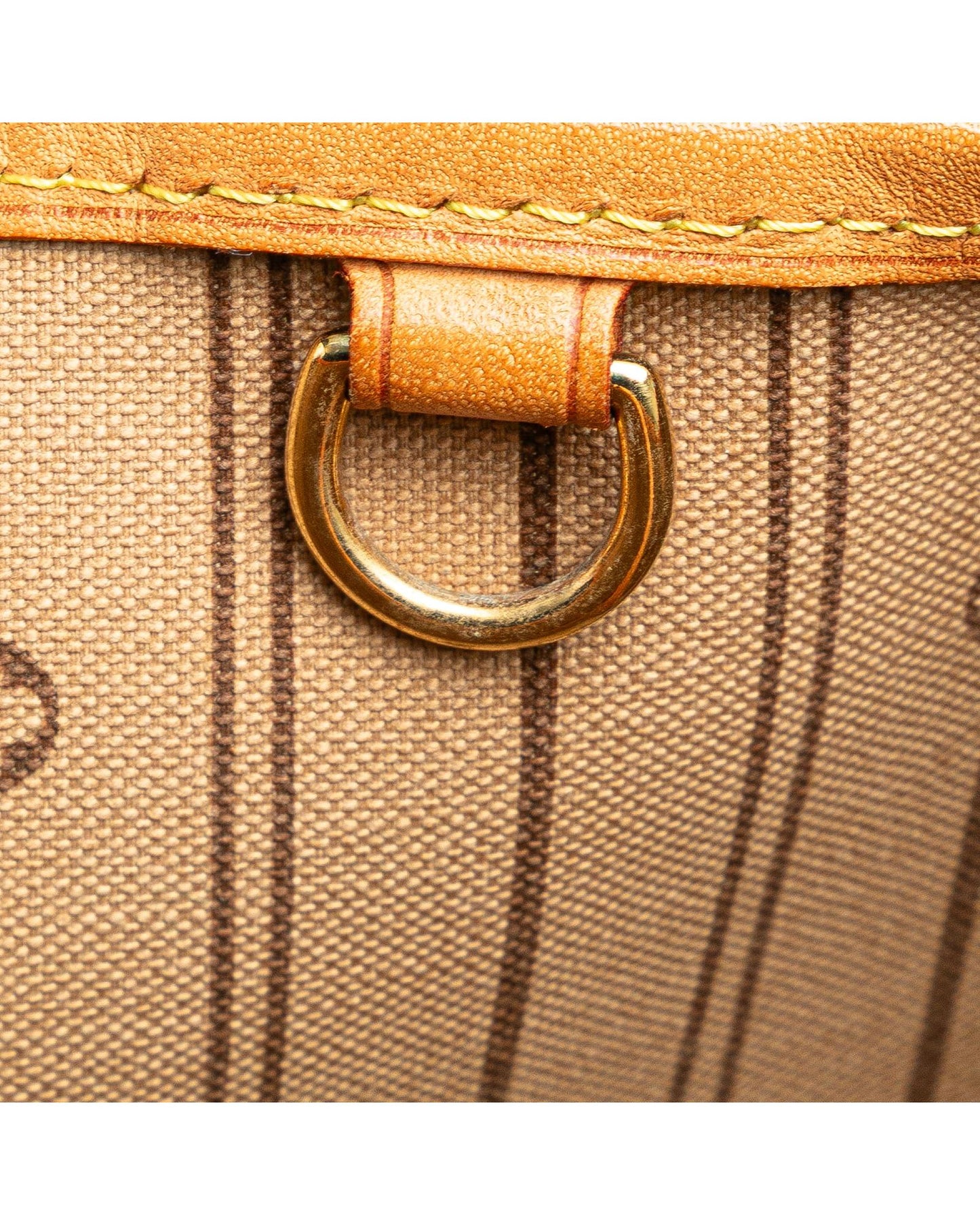 Monogram Canvas Tote with Vachetta Leather Trim