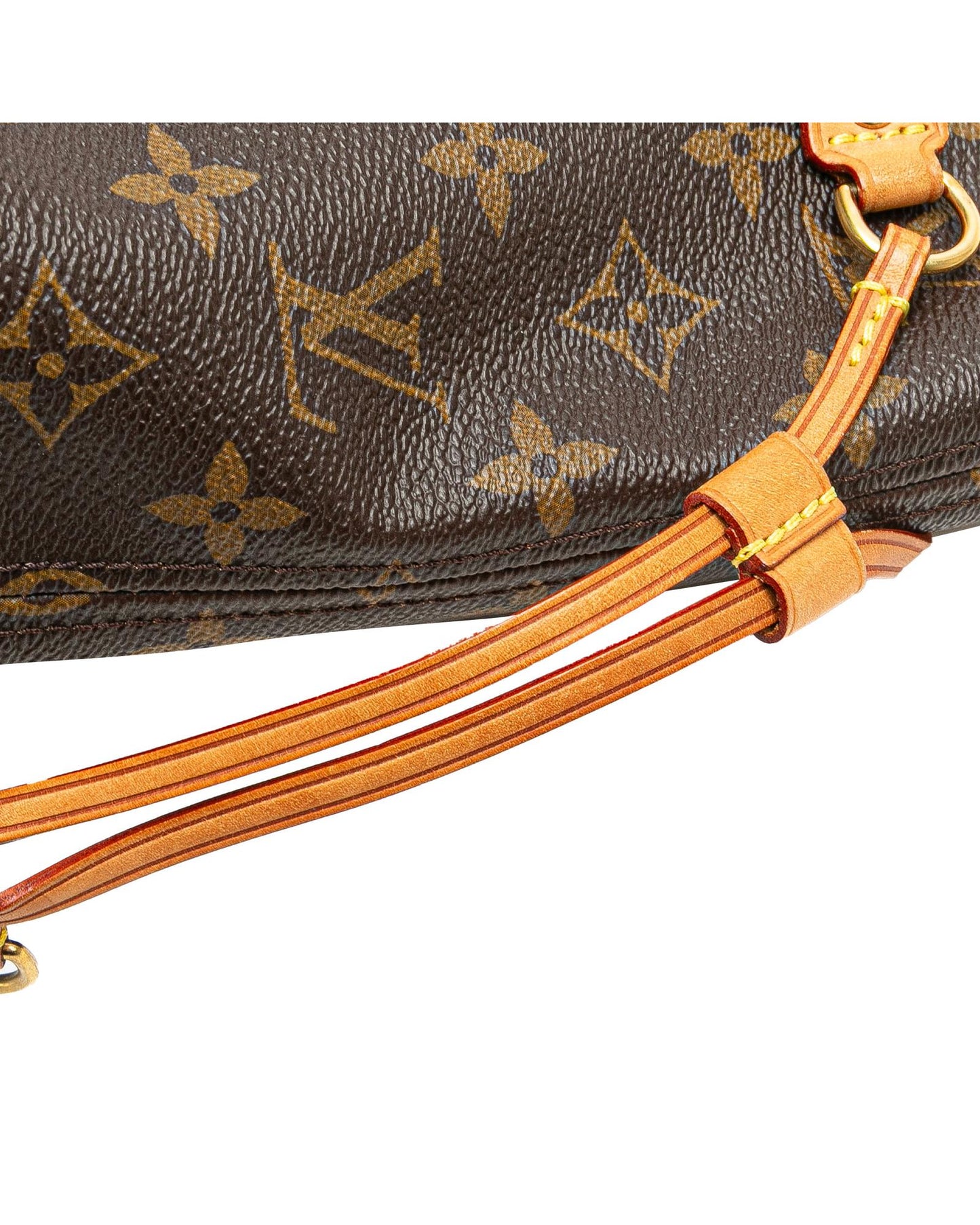 Monogram Canvas Tote with Vachetta Leather Trim