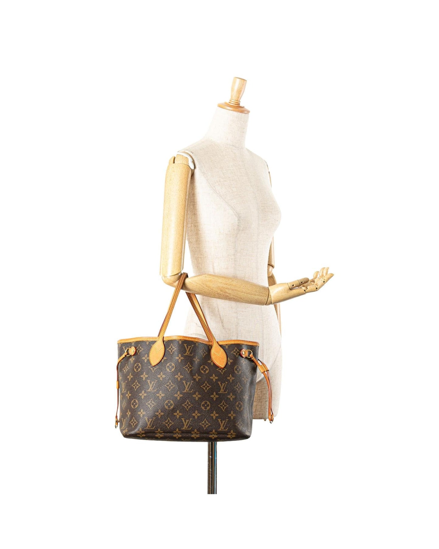 Monogram Canvas Tote with Vachetta Leather Trim