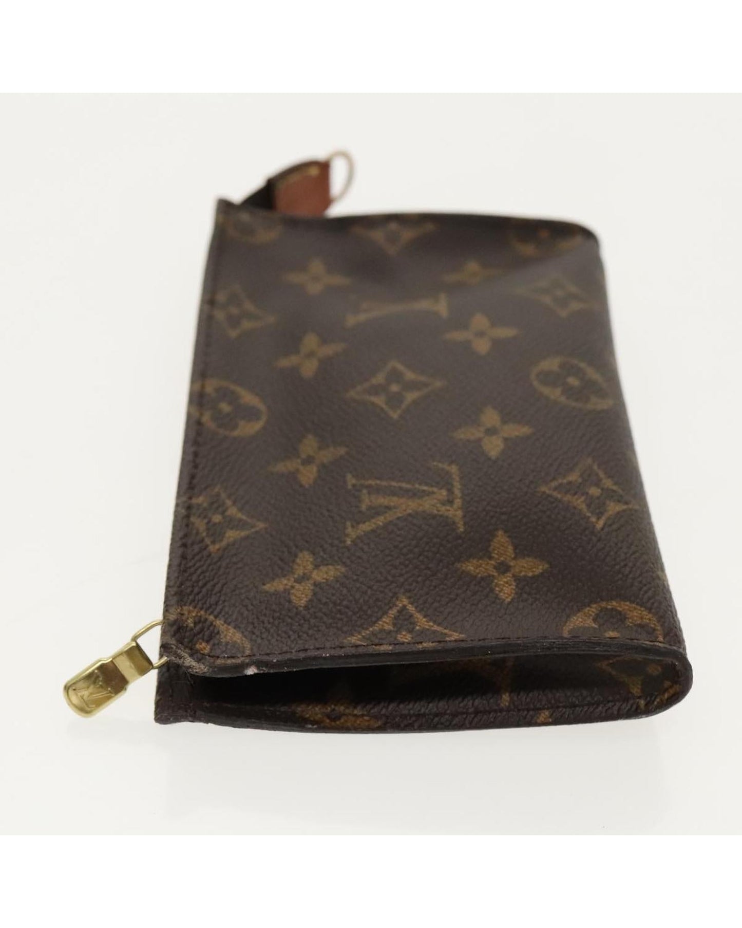 Cosmetic Case Monogram Zipper