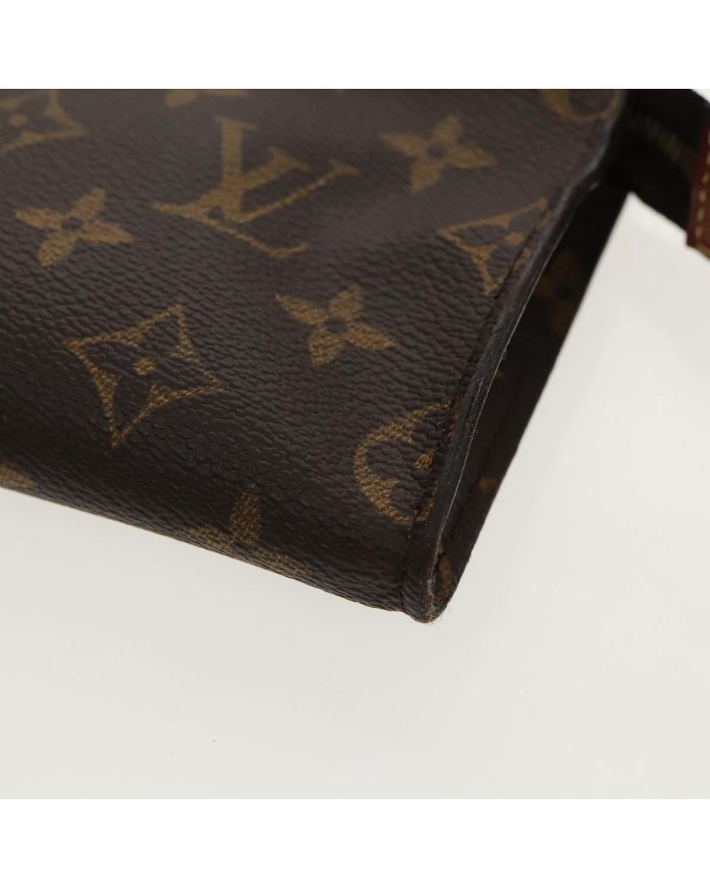 Cosmetic Case Monogram Zipper
