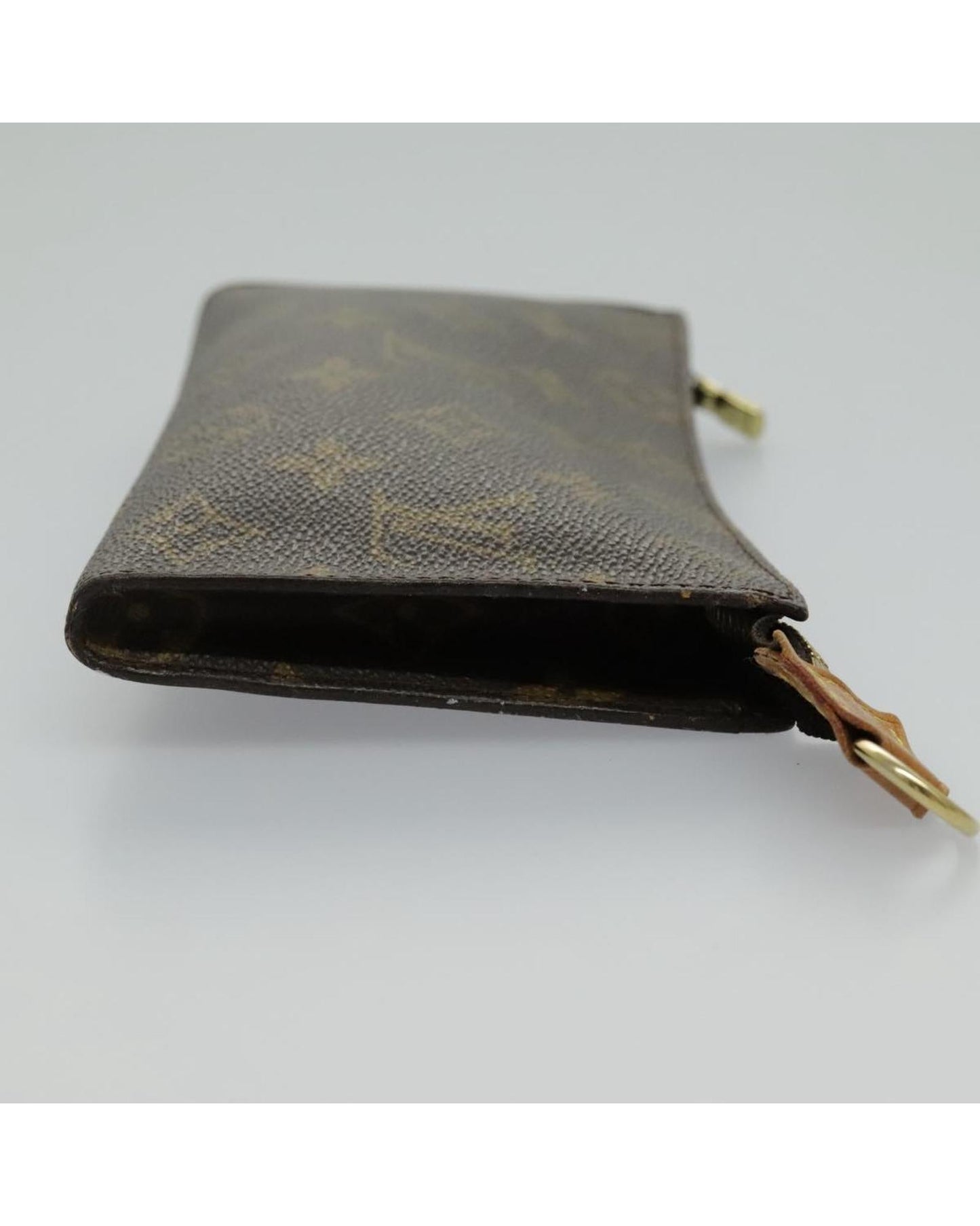 Monogram Canvas Zip Wristlet