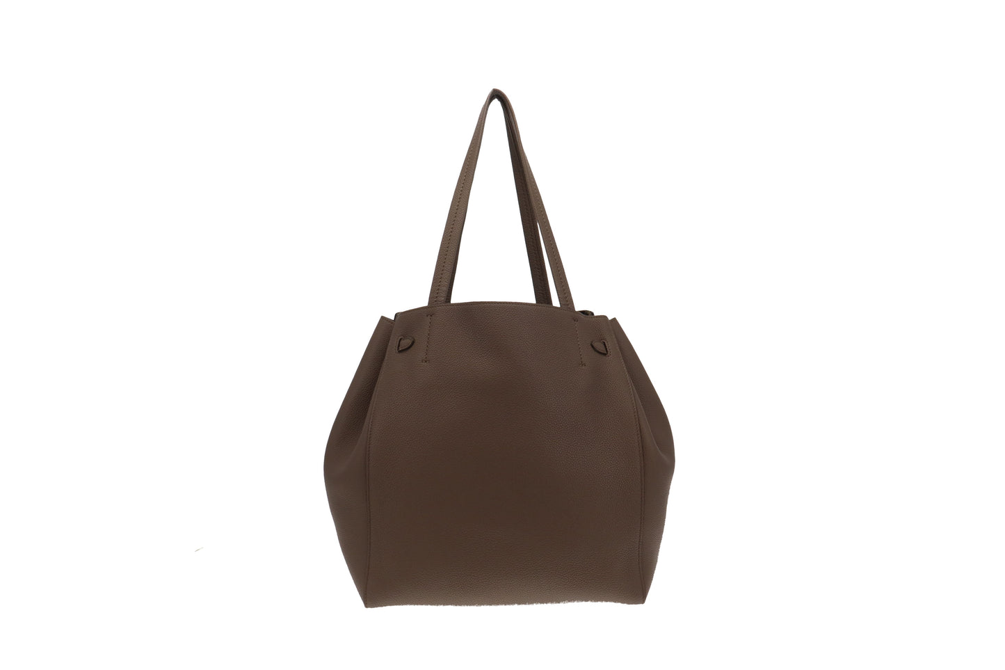 Celine Taupe Soft Graied Calfskin Small Cabas Phantom