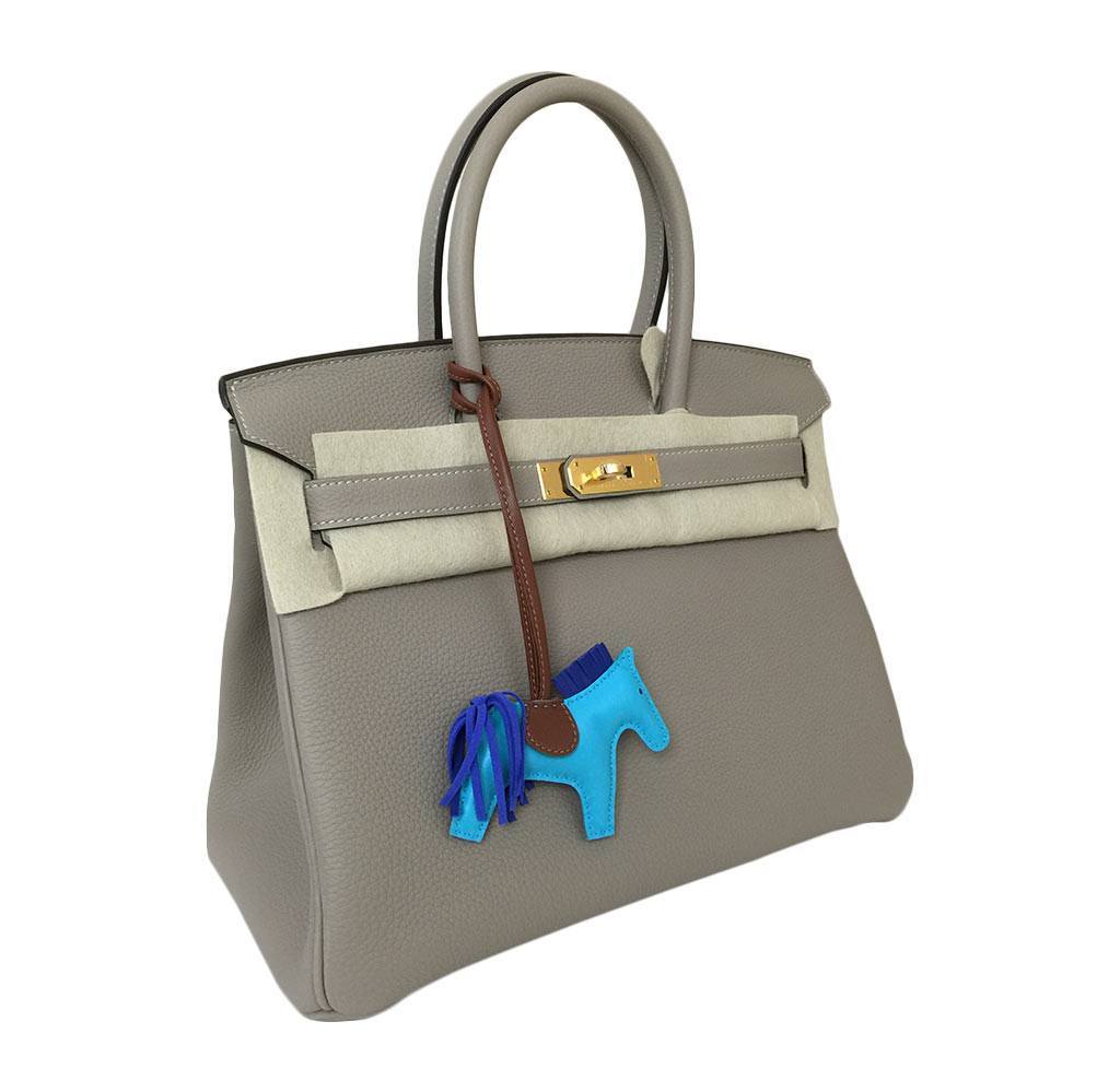 HermÃƒÆ’Ã‚Â¨s Birkin 30 Gris Tourterelle Bag GHW