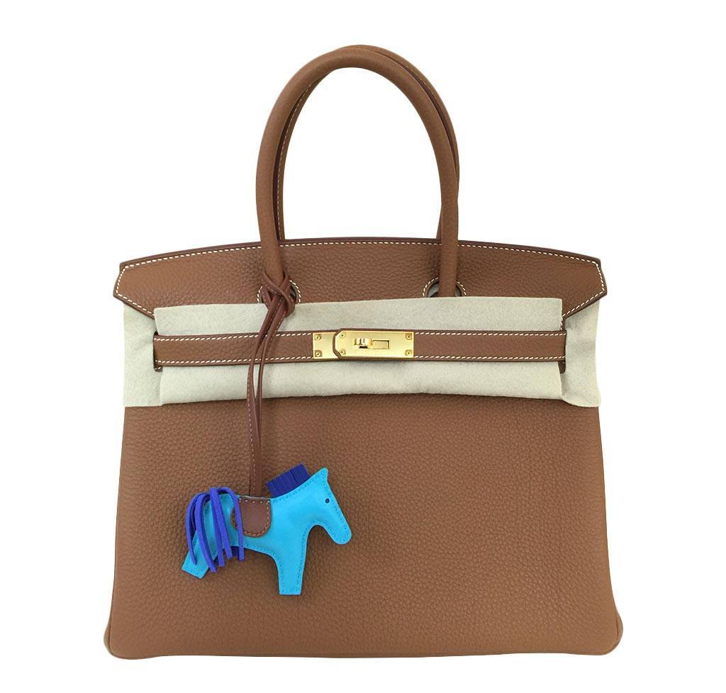 HermÃƒÆ’Ã‚Â¨s Birkin 30 Gold Bag Togo Leather