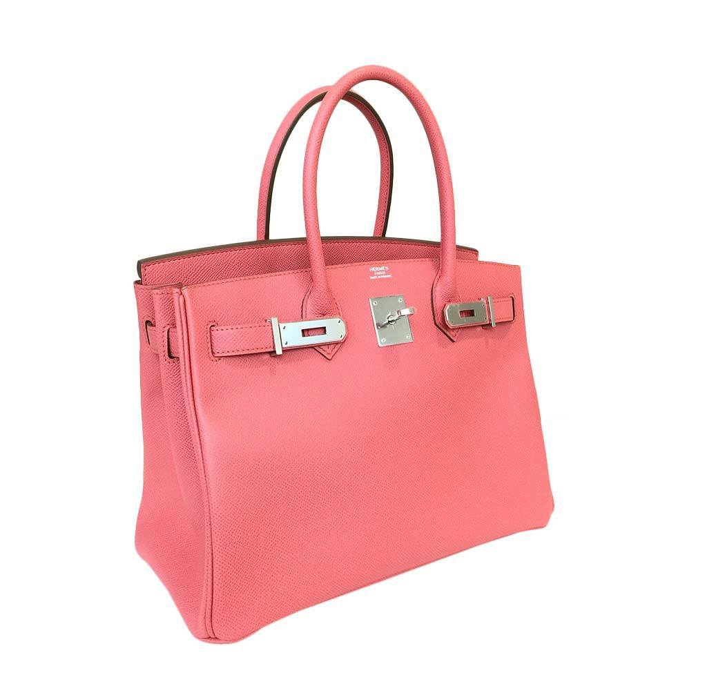HermÃƒÆ’Ã‚Â¨s Birkin 30 Bag Pink Flamingo PHW