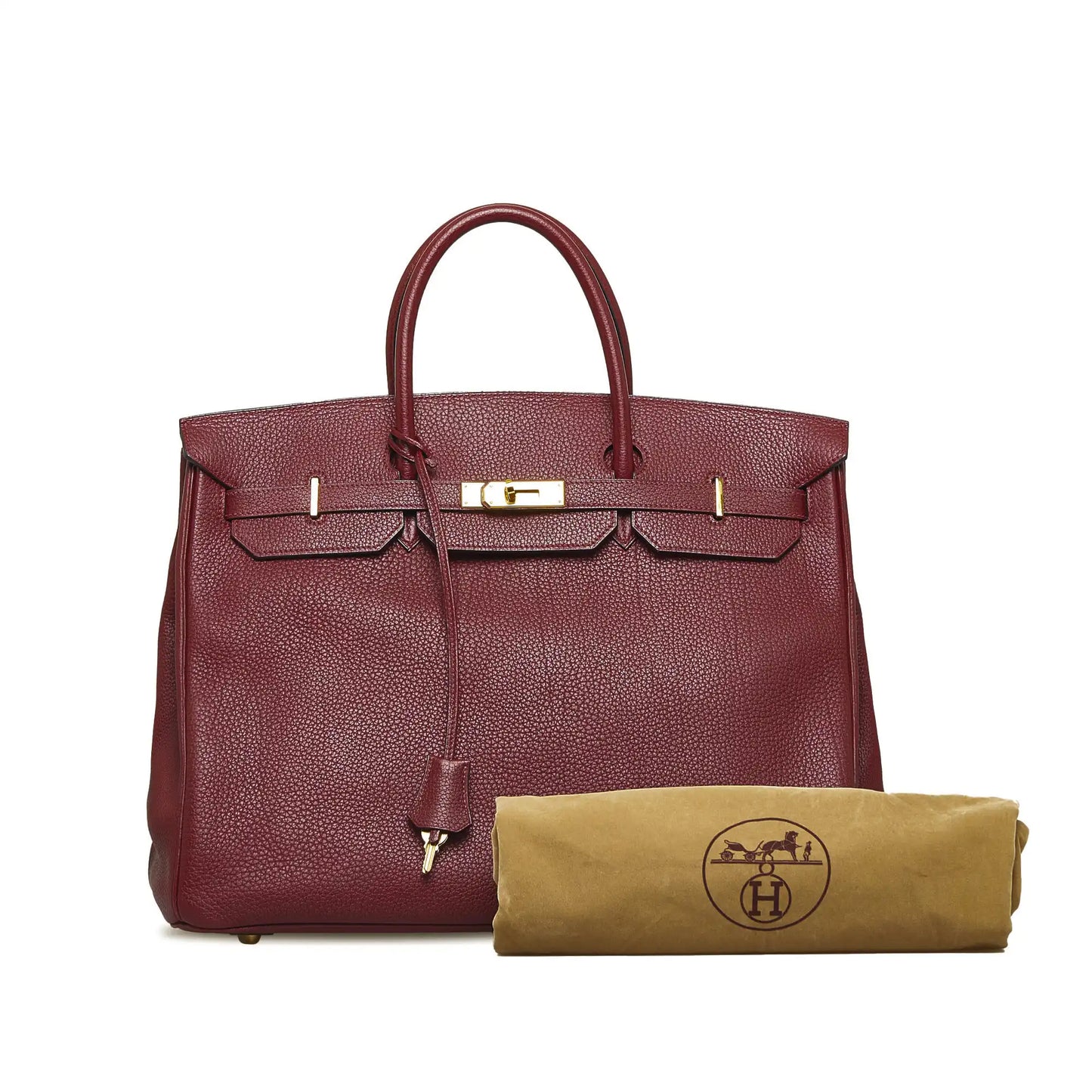 HermÃƒÆ’Ã‚Â¨s Birkin 40 Red Fjord Gold