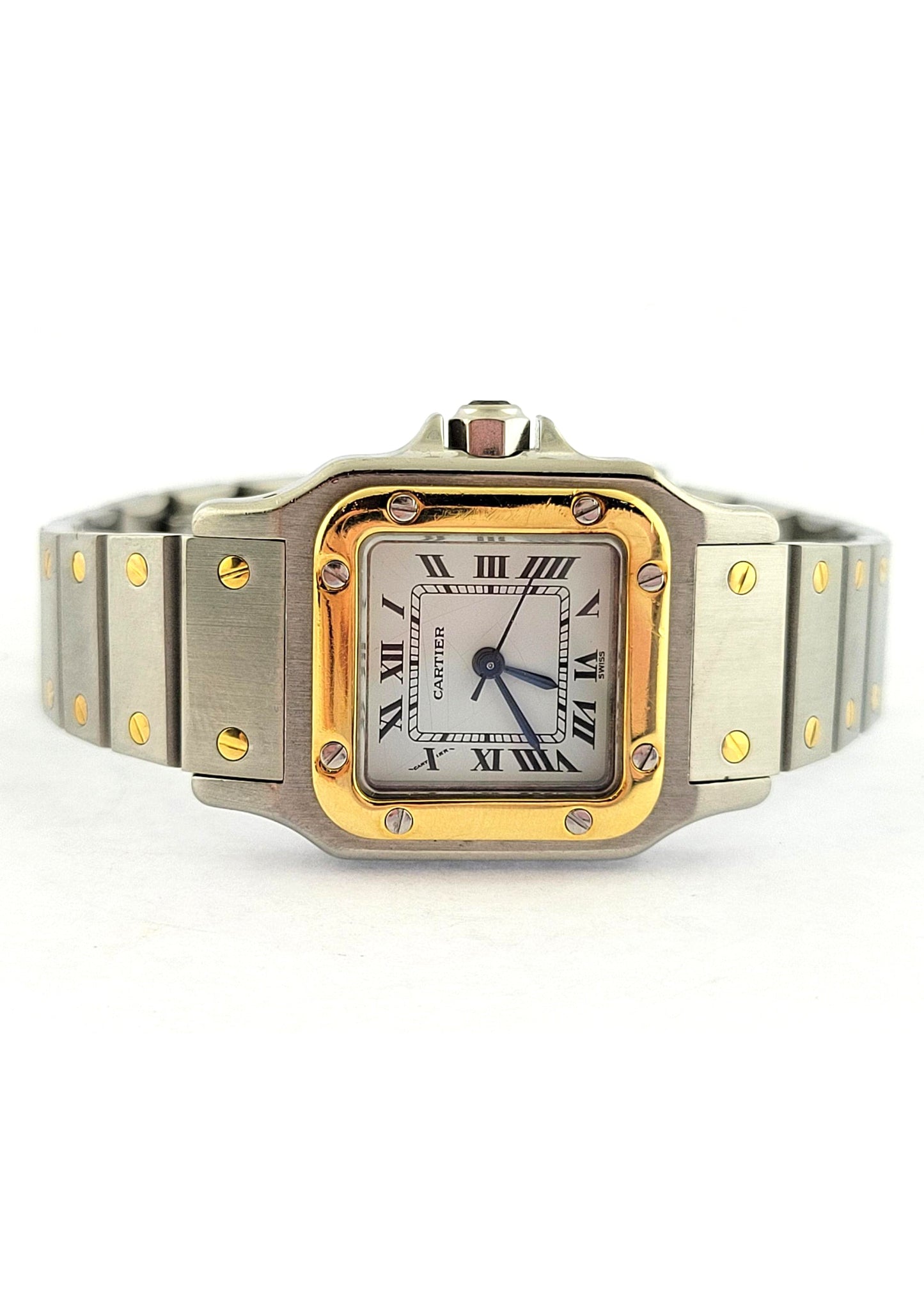 Cartier Santos Galbee 24mm (Small Size) Circa 1980's