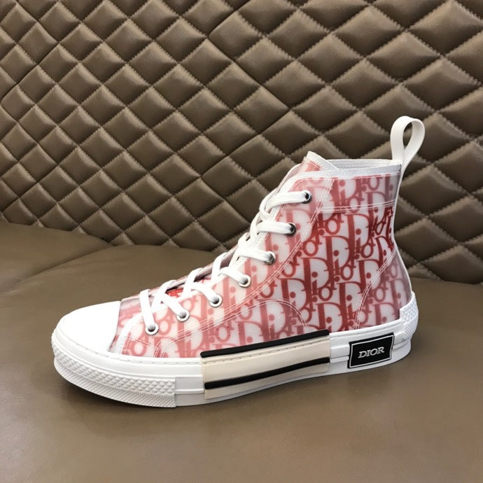 GLM - DIR B23 Orange HIGH-TOP SNEAKER