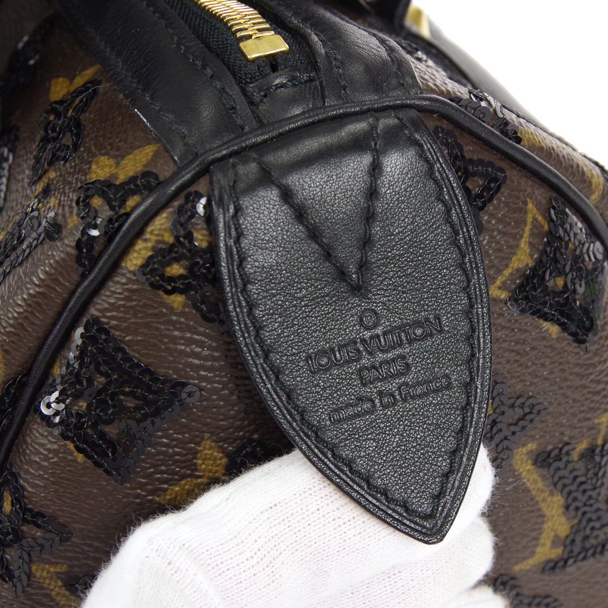 LOUIS VUITTON 2009 SPEEDY 30 MONOGRAM ECLIPSE M40243