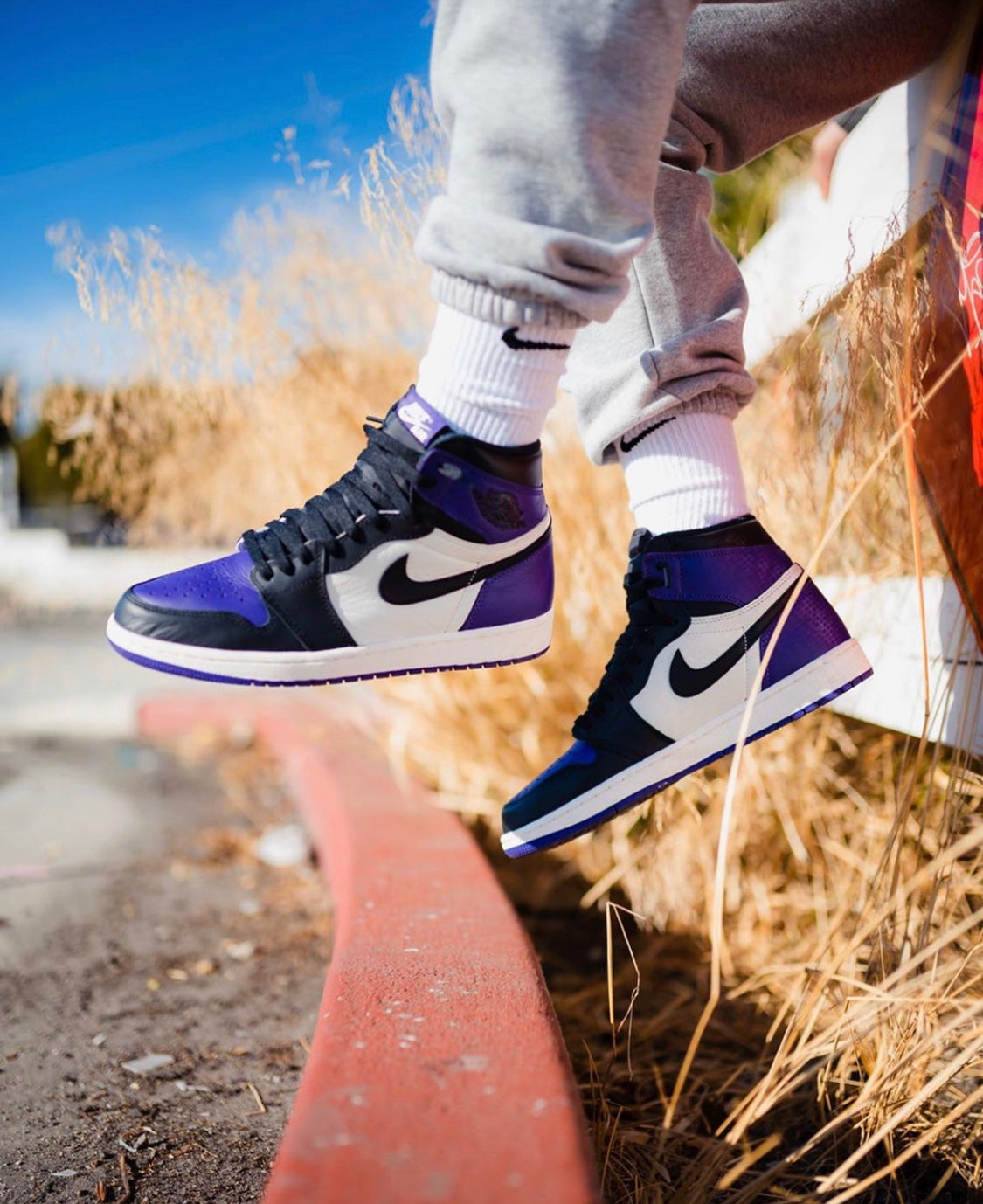 GLM - AJ1 Purple Toe