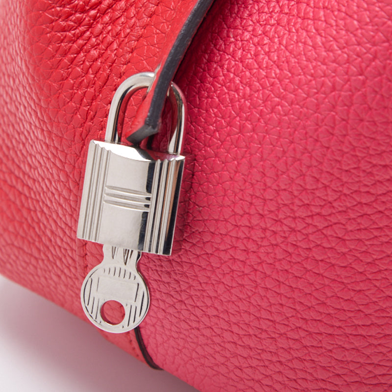 HERMES ERMES Picotin Lock PM Violet Handbag al Clemence Brunel  Rouge (Silver G) Handbag  Handbag Lady Handbags ÃƒÂ£Ã¢â€šÂ¬Ã‚Â DeliveryÃƒÂ£Ã¢â€šÂ¬Ã¢â‚¬Ëœ Vintage s Online
