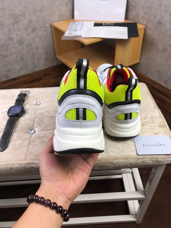 GLM - DIR B22 White And Yellow Sneaker