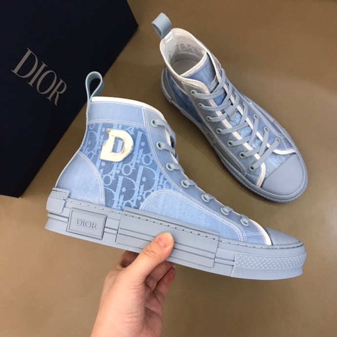 GLM - DIR B23 BLUE HIGH-TOP SNEAKER