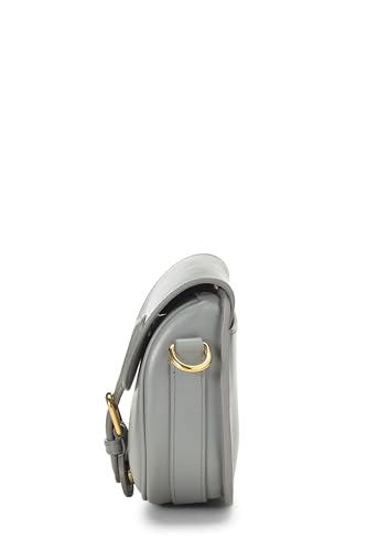 Dior,  Grey Calfskin Bobby Flap Small, Grey