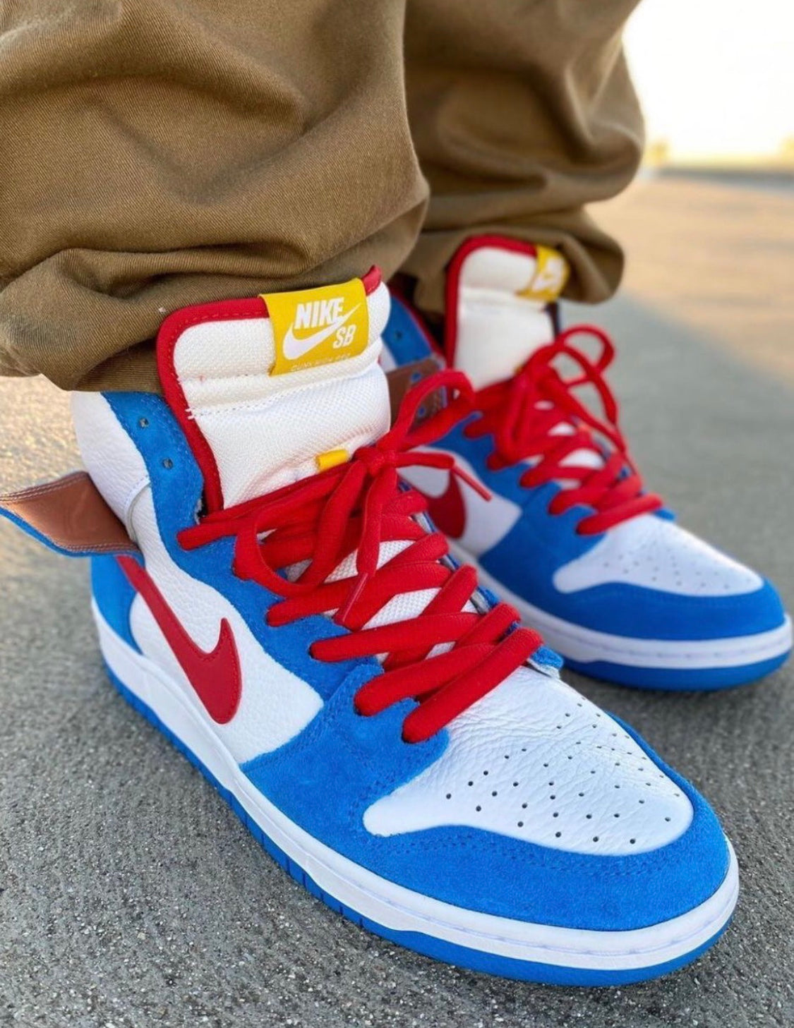 GLM - NKE SB Dunk ???DoraeGLMn??? jingle cat