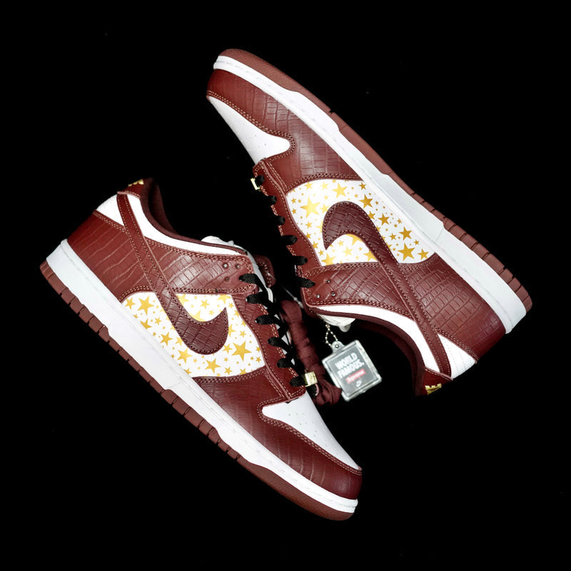GLM - SUP x DUNK White Brown Gold