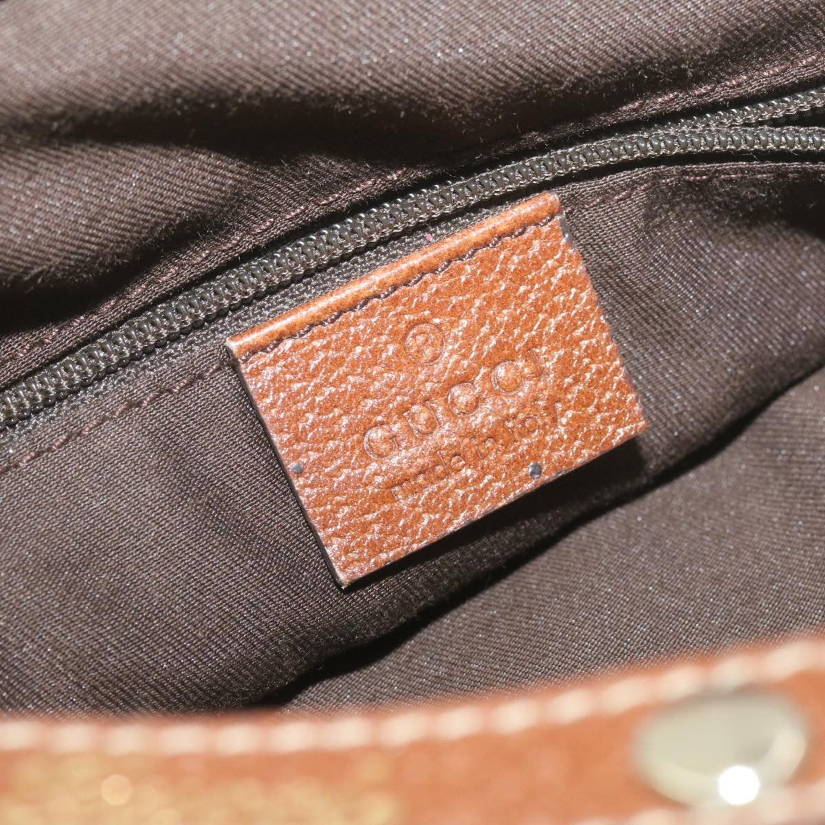 GUCCI Interlocking Boston Bag Canvas Blue 130736493492 21337
