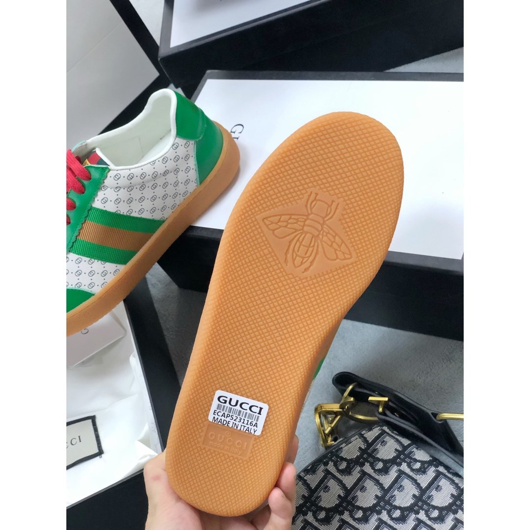 GLM-GCI  Screener Leather green Sneaker 091