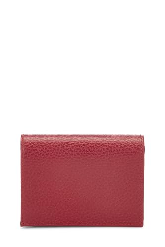Gucci,  Red Leather GG Marmont Card Cse, Red