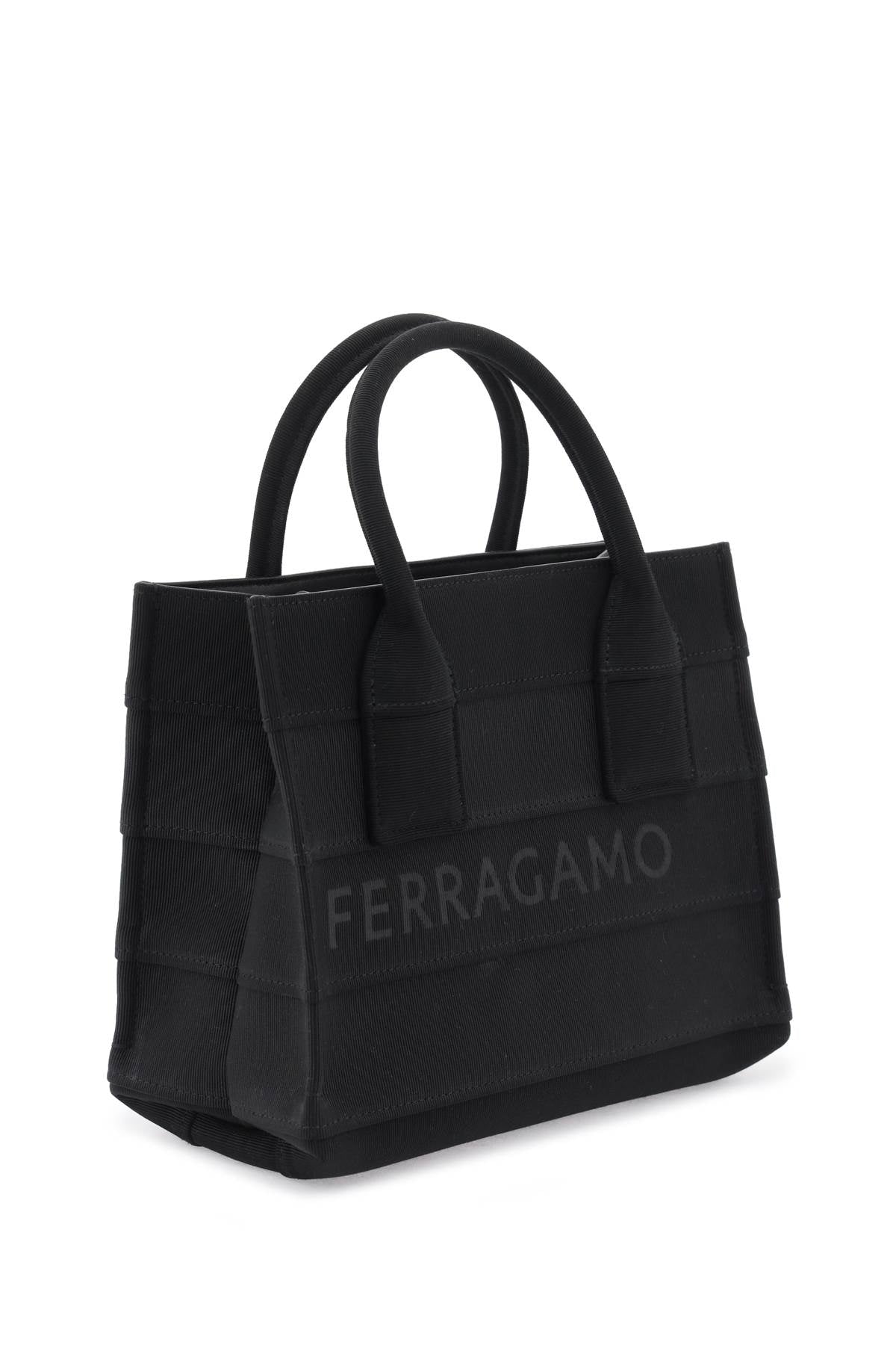 Ferragamo Small Tote Bag With Lettering Logo Women