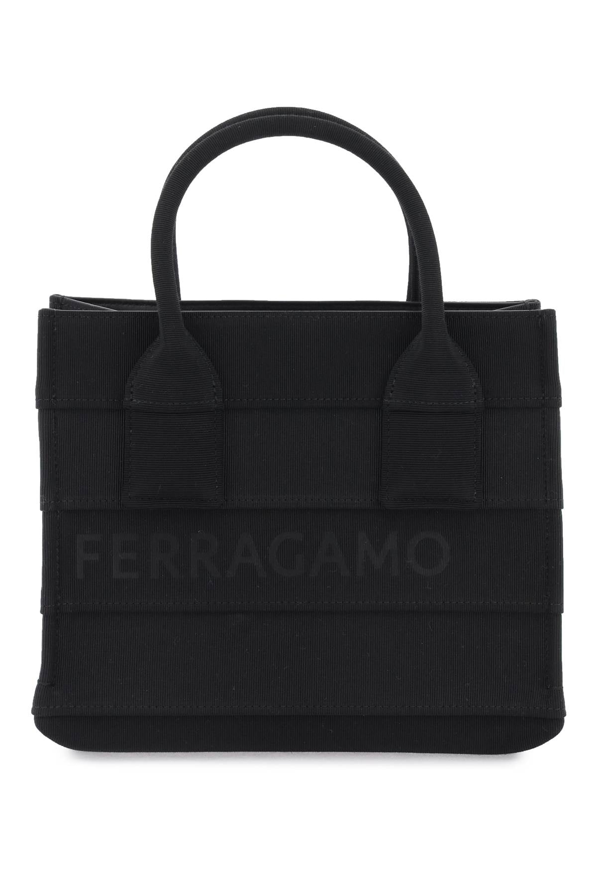 Ferragamo Small Tote Bag With Lettering Logo Women