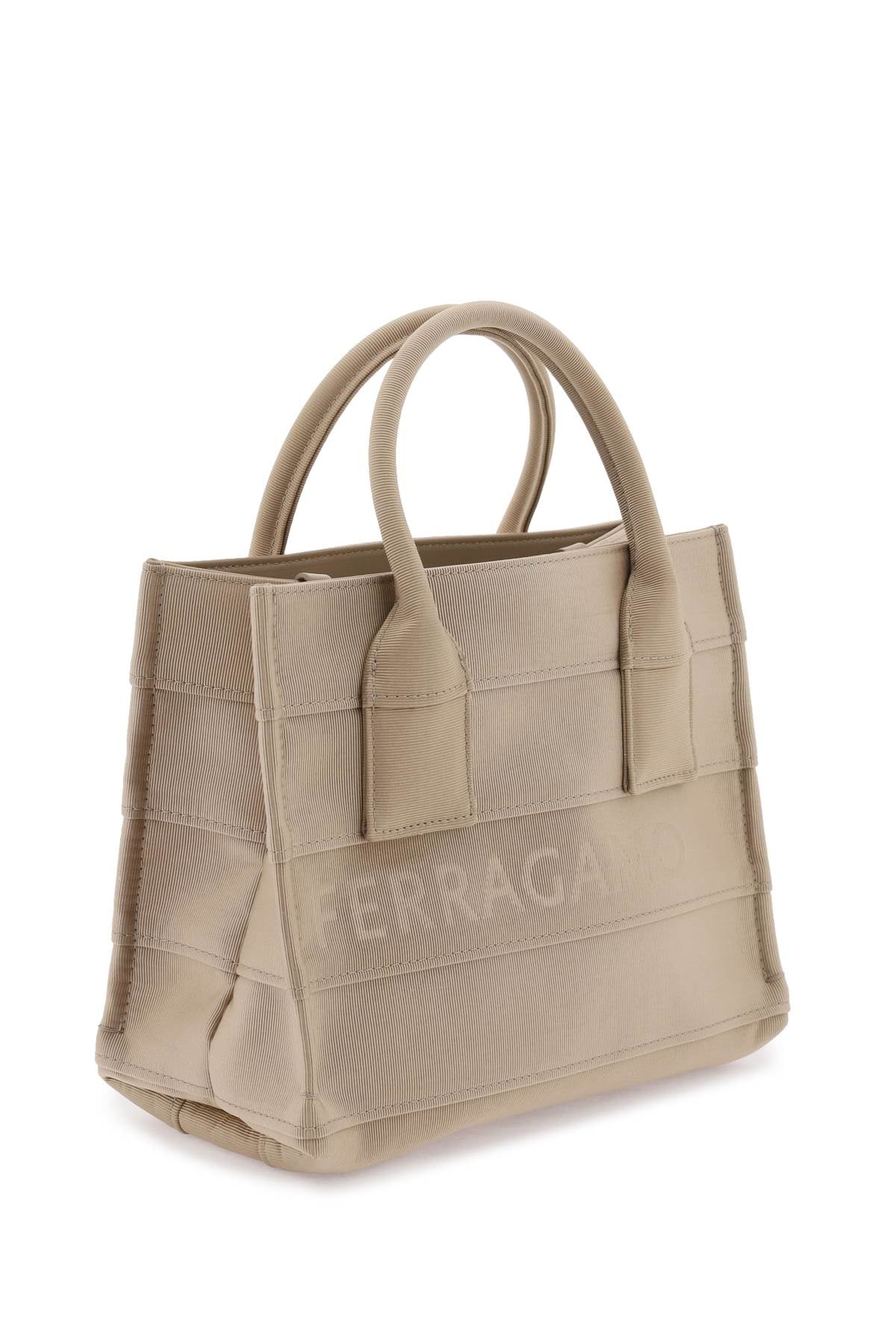 Ferragamo Lettering Logo Small Tote Bag Women