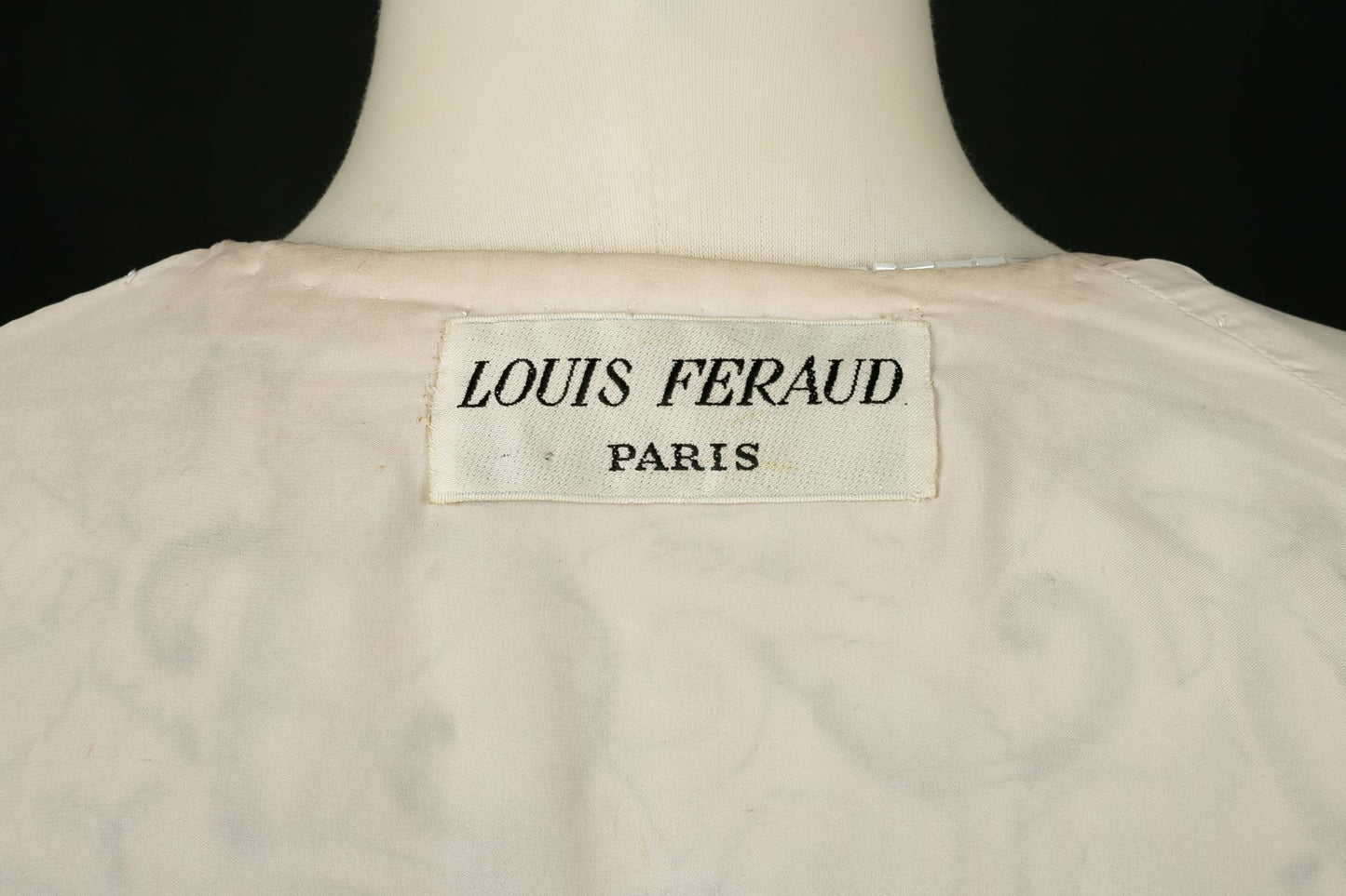 Veste brodÃƒÆ’Ã‚Â©e Louis Feraud Haute Couture