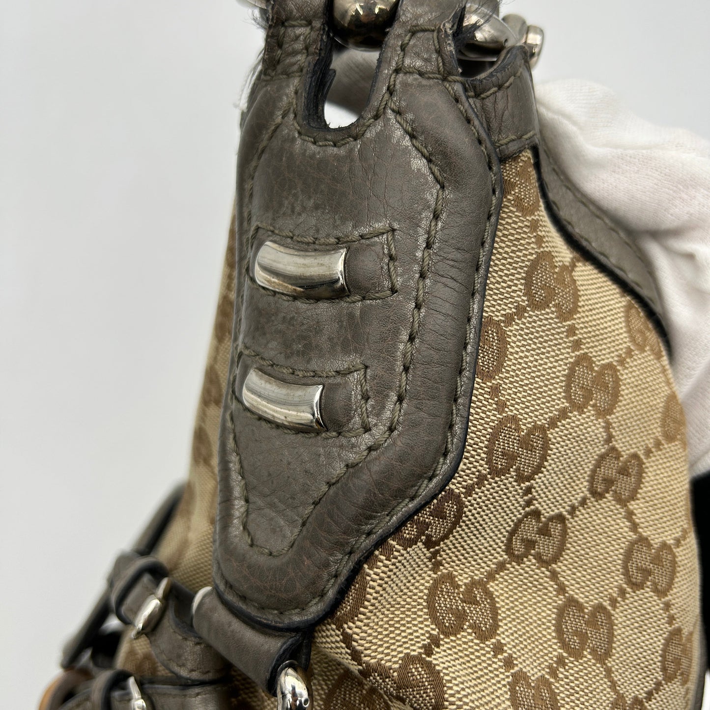 Gucci Canvas Techno Hobo YVEAE944